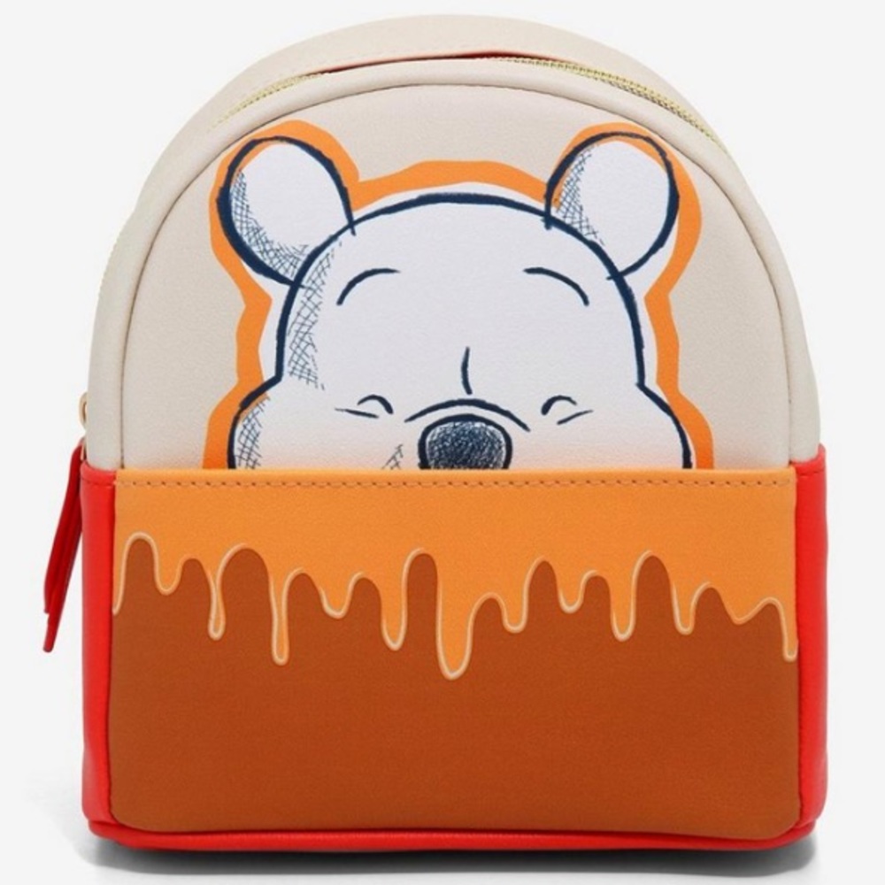 NWT!✨ 💛RARE💛Adorable Danielle Nicole Winnie the Pooh Honey Mini Backpack! 🐻🍯